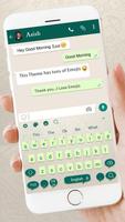 Keyboard Theme for Chat App Affiche