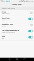 Thai Pattachote Keyboard Lite syot layar 1