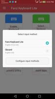 Farsi Keyboard Lite capture d'écran 2
