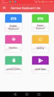 German Keyboard Lite โปสเตอร์