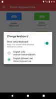 Khmer Keyboard Lite capture d'écran 2