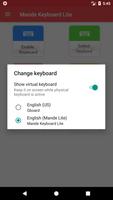 Mande Keyboard Lite 스크린샷 2