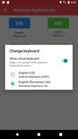Romanian Keyboard Lite screenshot 2