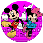 Mickey Mouse and Minni Keyboard Free simgesi