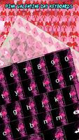 Pink Valentine Day Keyboards โปสเตอร์