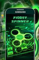Free Neon Fidget Spinner Keyboard Theme screenshot 1