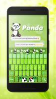 Keyboard Plus Panda Affiche