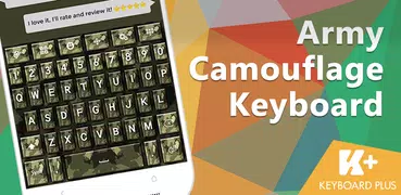 Army Camouflage Keyboard