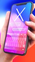 Pink Phone X Keyboard Cartaz