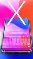 برنامه‌نما Pink Phone X Keyboard عکس از صفحه