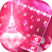 Pink Diamond Paris Keyboard Theme