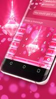 Pink Diamond Paris Keyboard 截图 1