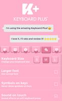Pink Bow Keyboard capture d'écran 3