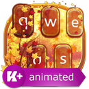 Teclado Animado de Otoño APK