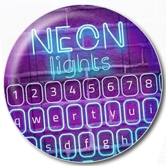 Baixar Teclado Animado Neon Lights APK