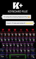 Neon Keyboard ポスター