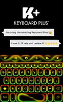 Keyboard Neon Rasta ảnh chụp màn hình 3