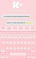 Keyboard Pink Poster