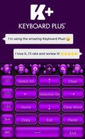 Keyboard Purple HD screenshot 3