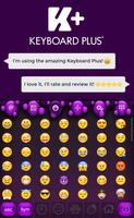 Keyboard Purple HD screenshot 2