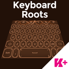 Las raíces de teclado icono
