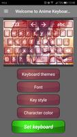 Anime Keyboard Theme ảnh chụp màn hình 1