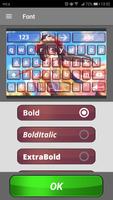Anime Keyboard Theme capture d'écran 2