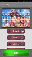 Anime Keyboard Theme ảnh chụp màn hình 3