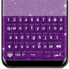 Purple Keyboard Themes آئیکن