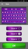 Purple Keyboard Themes скриншот 3