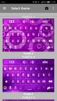 Purple Keyboard Themes 스크린샷 1