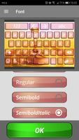 Stylish Keyboard with Emojis capture d'écran 2