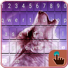 howling wolf Keyboard Theme أيقونة