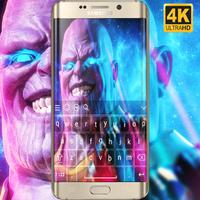 SuperHeroe Thanos Keyboard HD 2018 poster