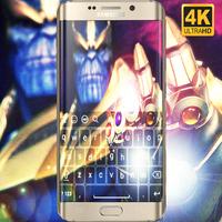 SuperHeroe Thanos Keyboard HD 2018 screenshot 2