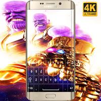 SuperHeroe Thanos Keyboard HD 2018 screenshot 3