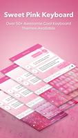Sweet Pink Keyboard poster