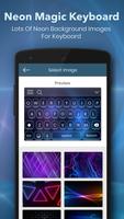 Neon Keyboard poster