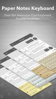 Paper Note Keyboard imagem de tela 1