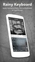 Rainy Keyboard Theme imagem de tela 2
