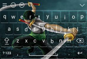 Keyboard - Zoro Roronoa imagem de tela 2