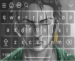 Keyboard - Zoro Roronoa capture d'écran 3