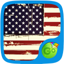 American GO Keyboard theme aplikacja