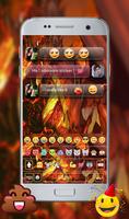 Dragon And Flame Magma GO Keyboard Theme screenshot 2