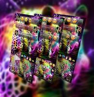 Hologram Leopard GO Keyboard Theme Affiche