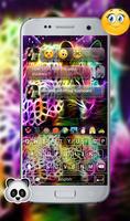 1 Schermata Hologram Leopard GO Keyboard Theme