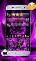 1 Schermata Purple Rasta GO Keyboard Theme