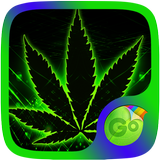 Weed Rasta GO Keyboard Theme icône