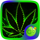 Icona weed Rasta GO Keyboard Theme