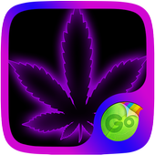 Rasta Purple Neon GO Keyboard Theme icon